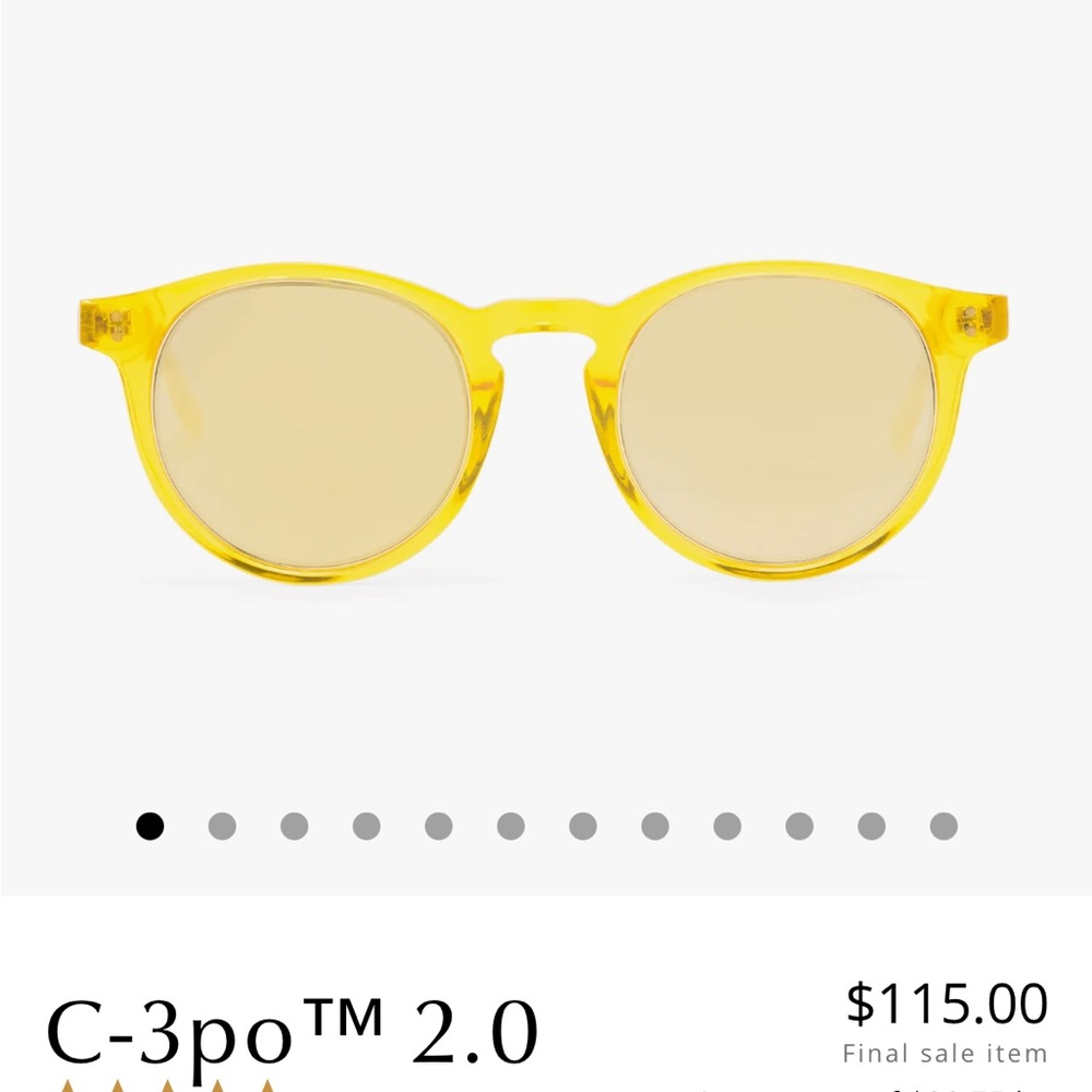 Diff Eyeware C3-PO series 2 sunnies